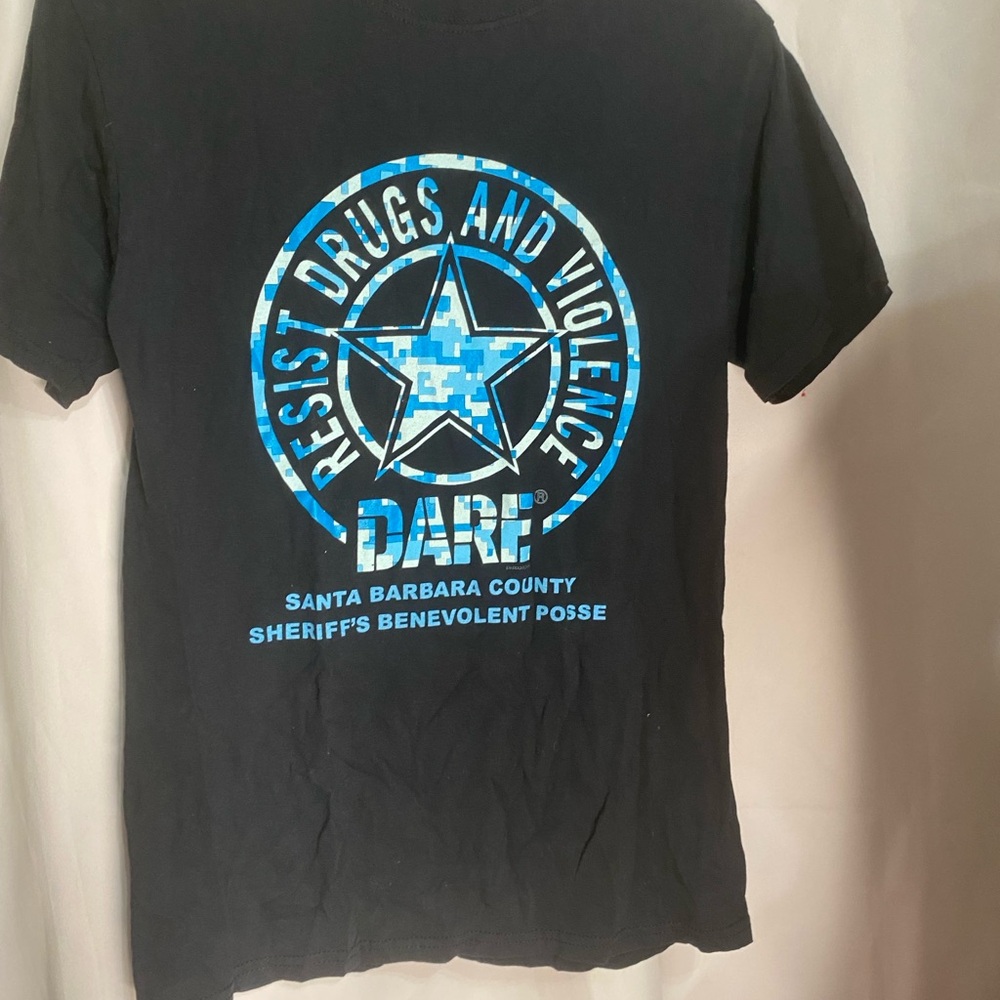 Black DARE Graphic T-Shirt